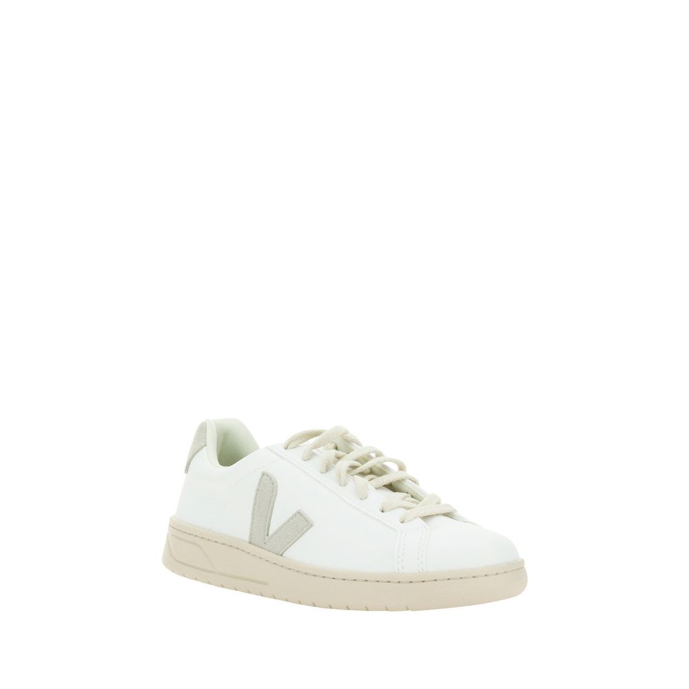 Veja White Rubber Low Top Sneakers